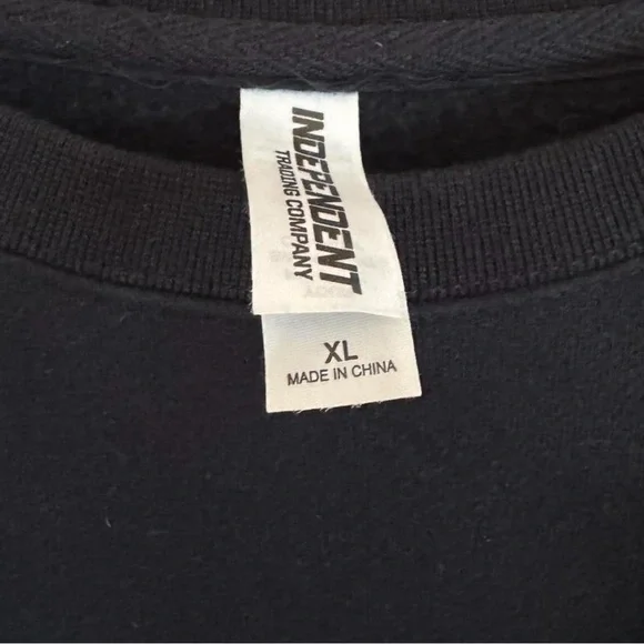 Black Graphic Sweater - Picture 2 of 2